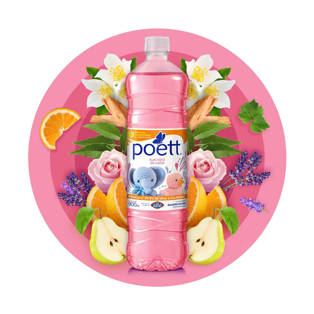 Perfumador para Ropa POETT Fraganza Suavidad de Bebe 250ml en Tienda Inglesa
